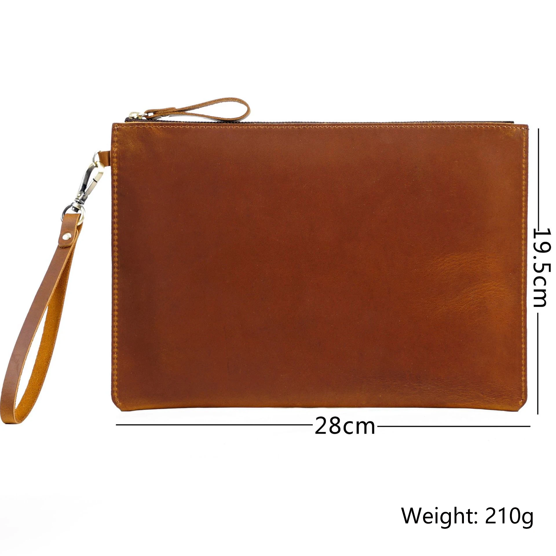Echt leder Aktentasche Business Luxus Laptop Hülle Fall Tasche Mode Brieftasche Tablet für iPad schützen Abdeckung Tasche 11*7 Zoll