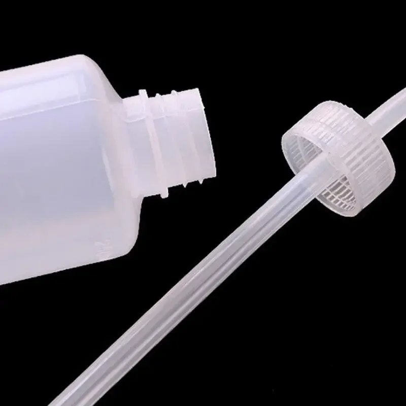 Botella medidora de plástico blanco transparente para laboratorio, herramienta de laboratorio, 250/500ml