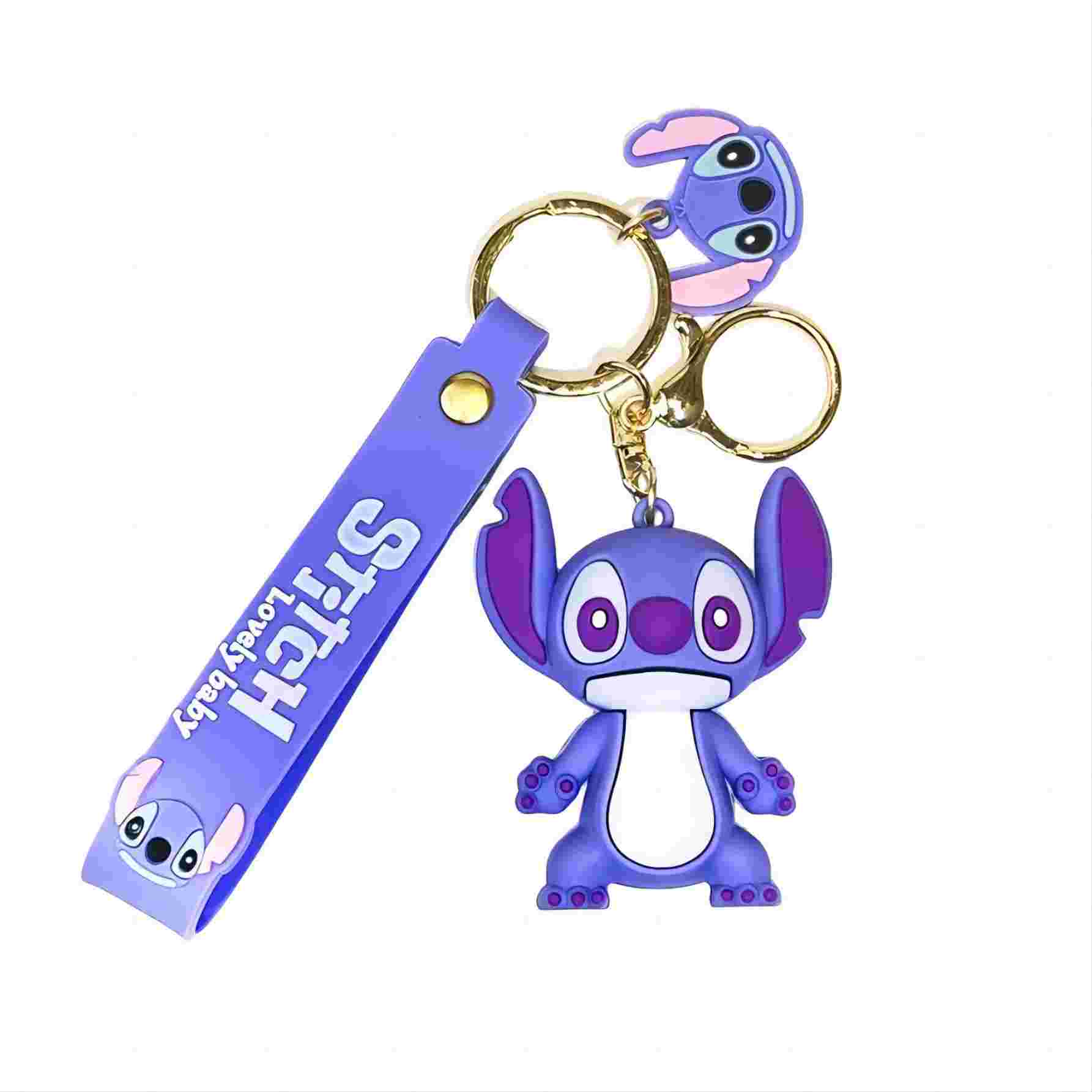 1pc Adorable Cartoon Keychain - Y2K Style PVC Action Figure Doll Toy with Cute Design for Girls - Schoolbag Decor Accessory