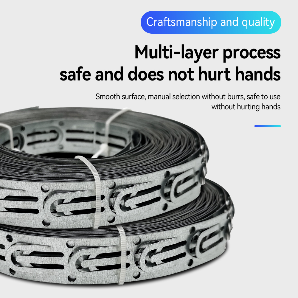 Minco Heat Clip calefactor de suelo de acero galvanizado de 1 ~ 10 metros para fijar cables calefactores en el suelo, el techo, la canalón y tan aplausos