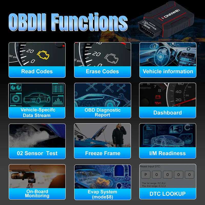Ferramenta de diagnóstico scanner obd2, versão bluetooth, sistema completo de carro, bt 5.2, leitura de código, airbag do motor, transmissão automática abs para vw