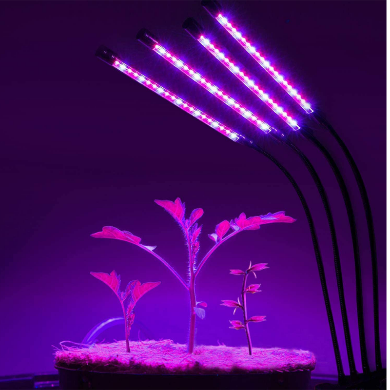 Usb 5v led cresce a luz espectro completo planta lâmpada com mangueira flexível estufa interior phyto lâmpada flor mudas luz hidropônica
