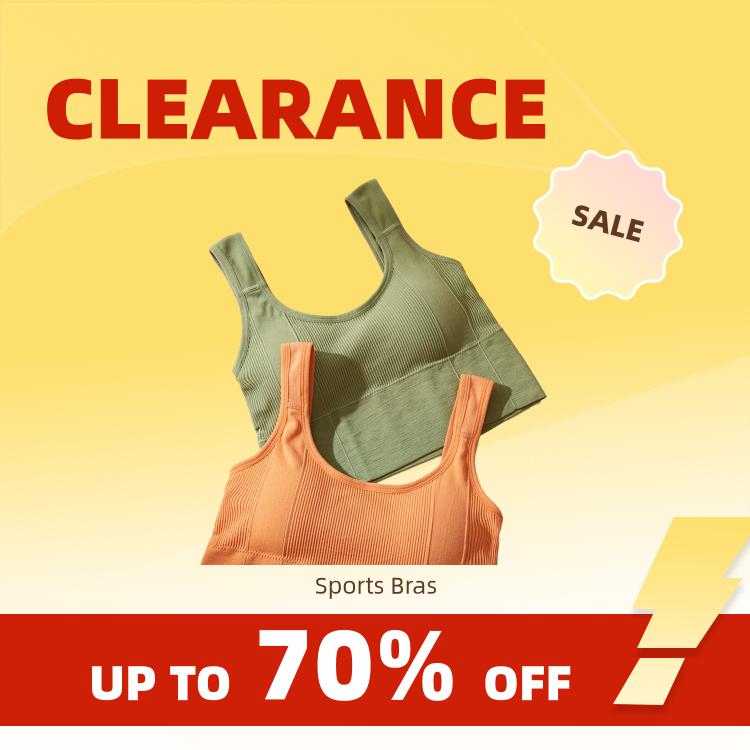 Clearance_Women Seamless Crop Top Fitness Underwear Wire Free U Shaped Wide Straps Sports Bra Summer Casual One Piece Tube Tops_