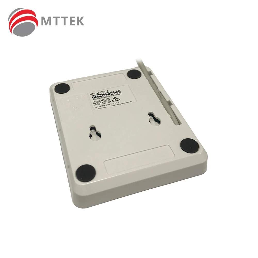 UTrust 3700 F lector de tarjetas inteligentes sin contacto, compatible con ISO/IEC 14443 y combina NFC