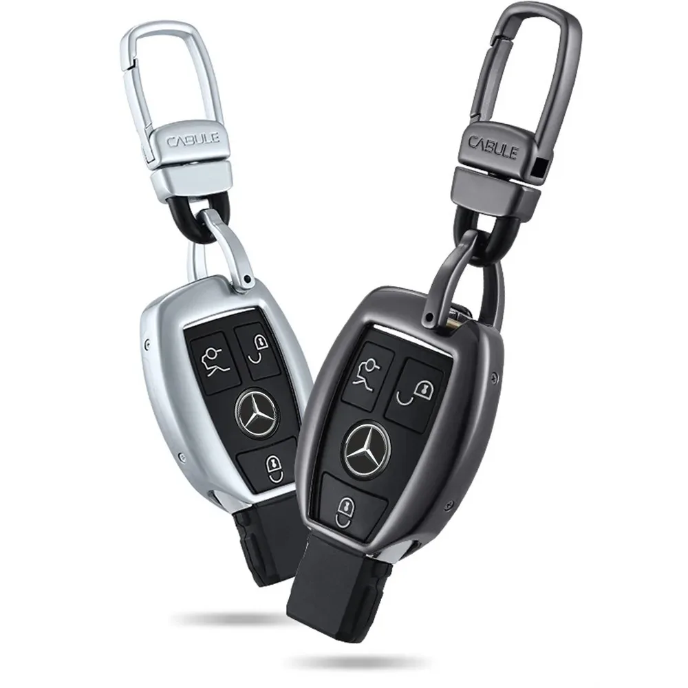 Pegatinas para emblema de llave de coche, accesorios para Mercedes Benz AMG E S C A B Class GLE GLS CLS GLC CLA GLA GLK GLB W205 W206 W221, 14mm
