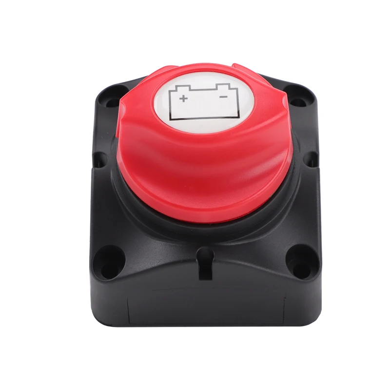 Auto Batterij Disconnect Switch 2 Positie 2 Pin M10 Batterij Aansluitschakelaar voor Boten Auto's Vrachtwagens Campers Trailers