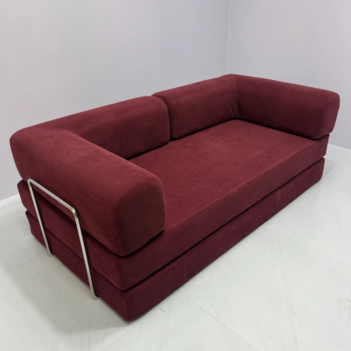 2025 New EU Warehouse Vacuum Compression Sofa 200*100*70cm Sofa Bed Corduroy Jacket Removable Placement 5-7 Days Delivery