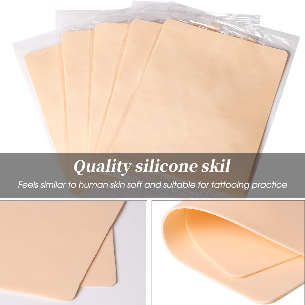 3/5/10/15 個タトゥーブランク練習スキン眉毛ペイント両面合成皮革ピンクタトゥー初心者フェイクスキンエクササイズツール
