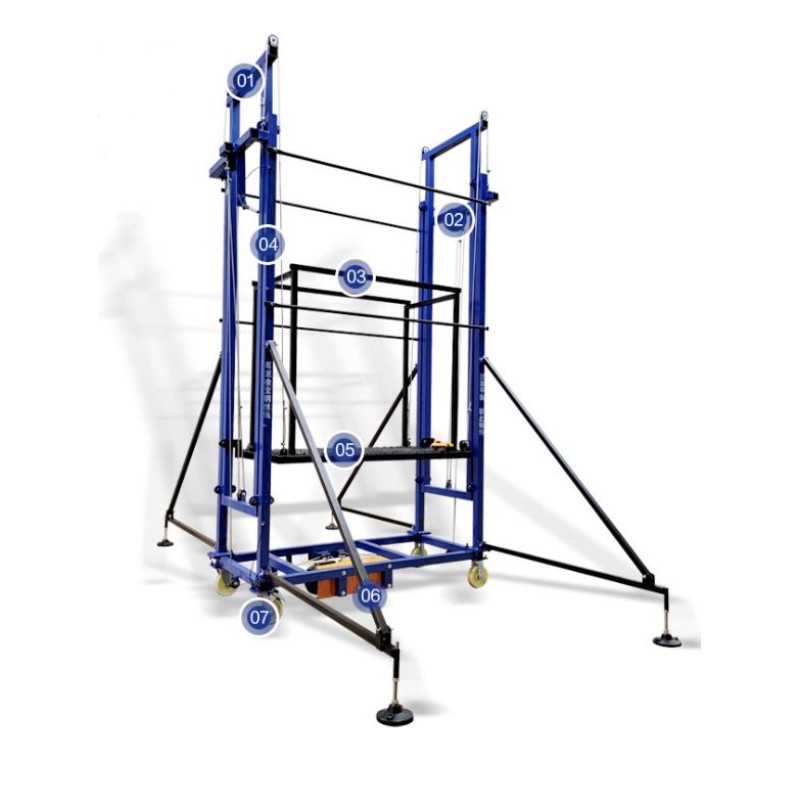 CE 4m 6m 8m  Lift Table Elevated Small Electric Lift Table Electric Scaffolding Scaffolding Electric Lift