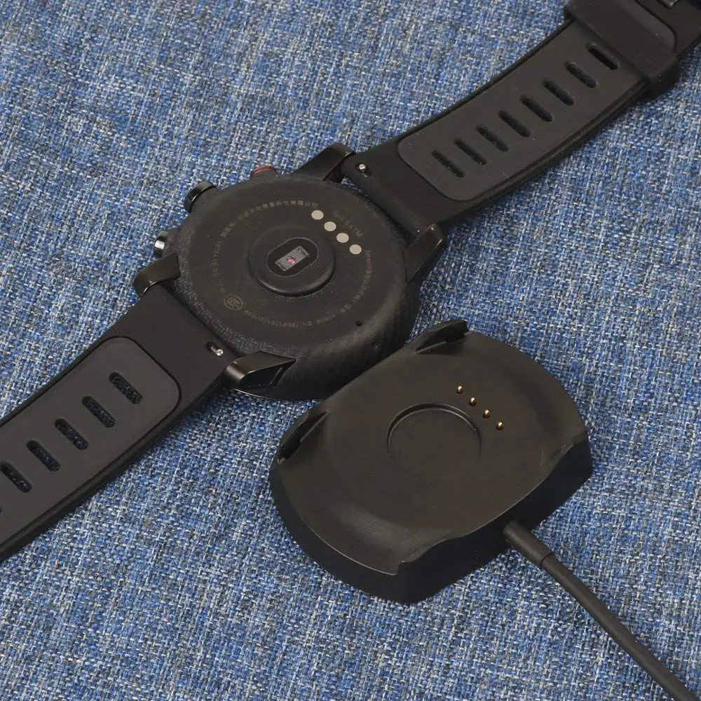 Cabo de carregamento usb suporte cabo de dados para xiaomi huami amazfit stratos smartwatch 2/2s carregador sem fio doca ydh