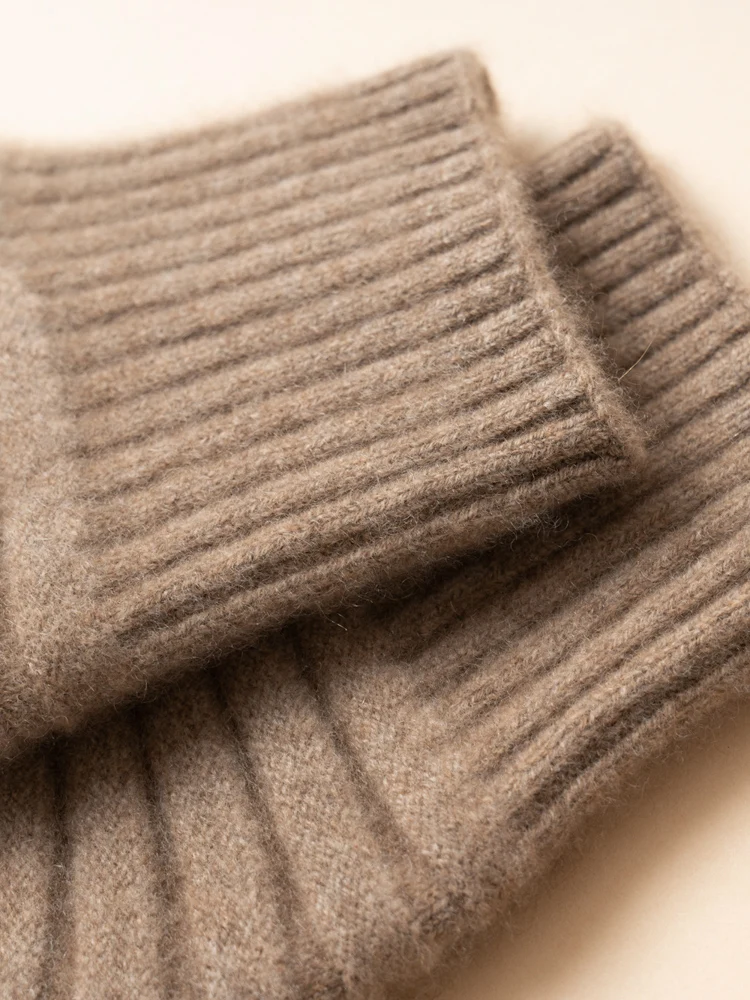 カシミアニットニーキャップニープロテクター,ユニセックス,防寒,男性と女性用,冬用,100%