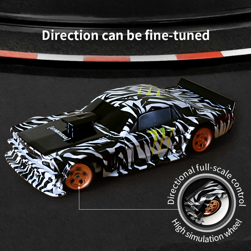2.4g rc drift carro 1/43 4wd carro de controle remoto alta velocidade tração nas quatro rodas rádio controlado mini carro de corrida modelo meninos brinquedos presentes