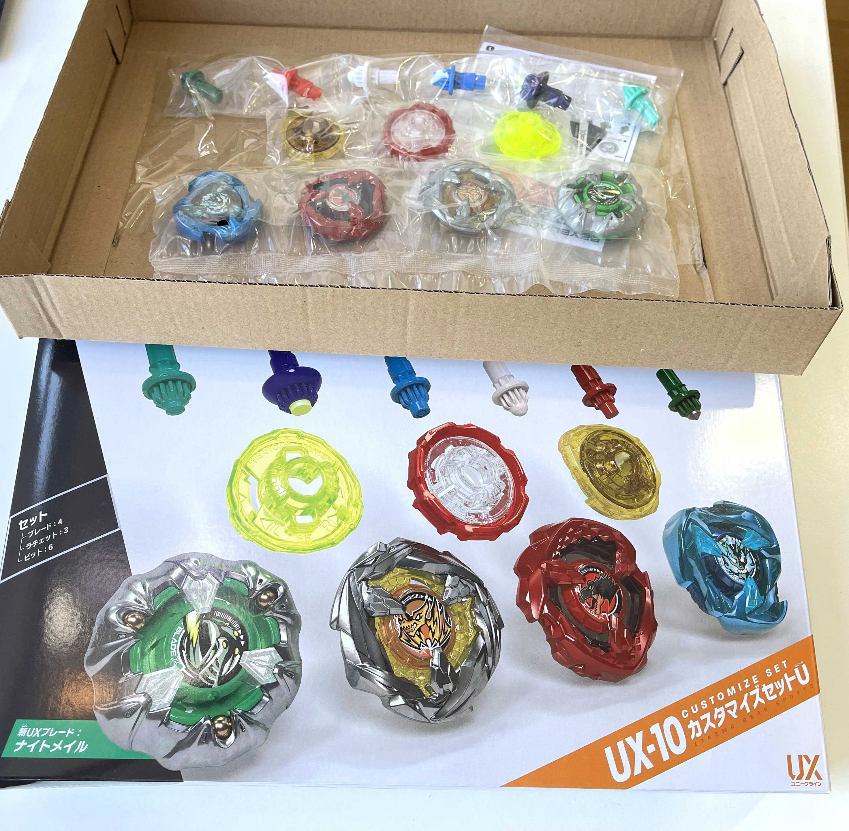 ПОДЛИННЫЙ Beyscollector TT UX-10 X Customized Set U в оригинальной коробке