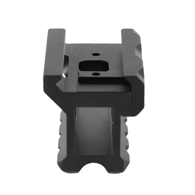 Supporto per riser 1" di altezza Picatinny Supporto per riser corto Supporto per base per riser per cannocchiale in lega di alluminio Binario Picatinny da 20 mm