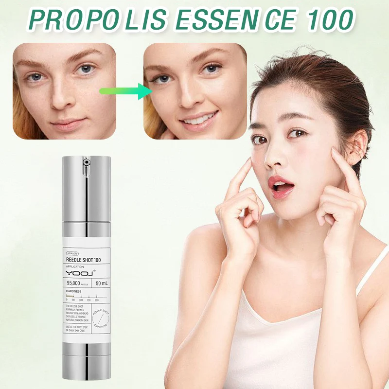 REEDLE SHOT 100 Sponge Microneedle Essence Aloe Vera Centella Asiatica Propolis Essence Hydrating Lightening Fine Line Essence