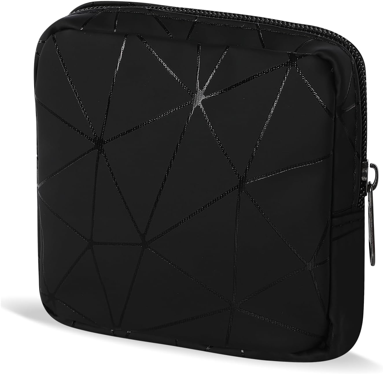 Mini bolsa portátil para almacenar pañuelos sanitarios, impermeable, a prueba de polvo, protección de privacidad, bolsa mensual esencial de viaje