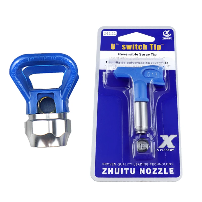 Airless Spray Tip Nozzle 515/517/519/655 Size Model Nozzle Sprayer Airbrush Tip For Titan/Wagner Airless Paint Spray Gun Tools