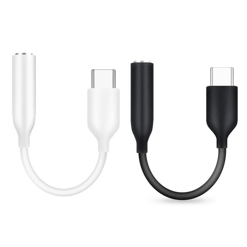 Type C Turn 3.5mm Digital Audio Adapter Cable Audio Plug Adapter Portable Headset Conversion Headphone Supplies Accessories