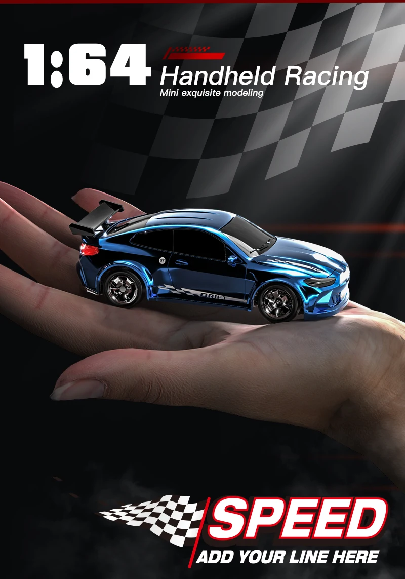 Children'S Desktop Remote Control Car Toy Stunt Remote Control Drift Car Rc Mini Racing 2.4g Simulation  Toy Model Boy Gift