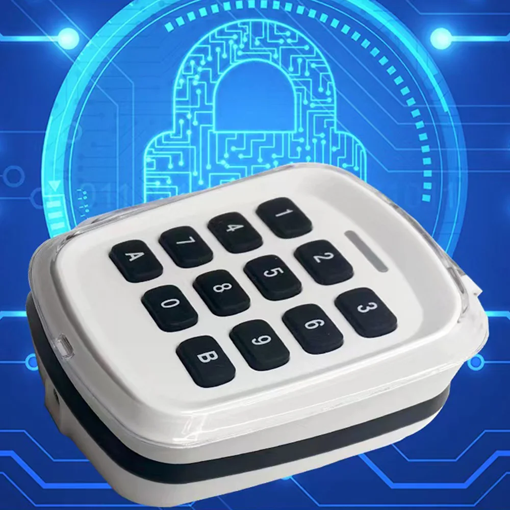 Multi-frequency 280-868MHz 280-868MHz Gate Garage Door Key Wireless Keypad Code Remote Control Door Opener
