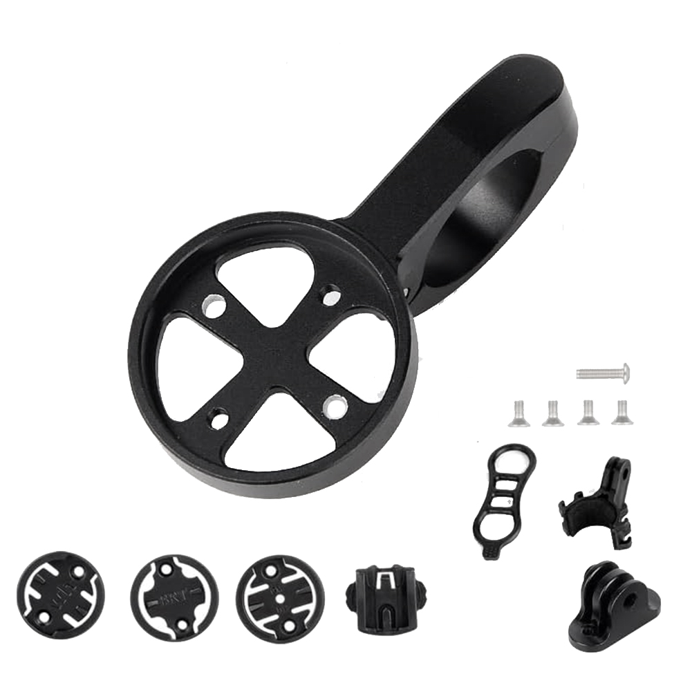 Soporte ajustable para computadora Soporte extendido para bicicleta para Garmin, Wahoo, CatEye y Bryton