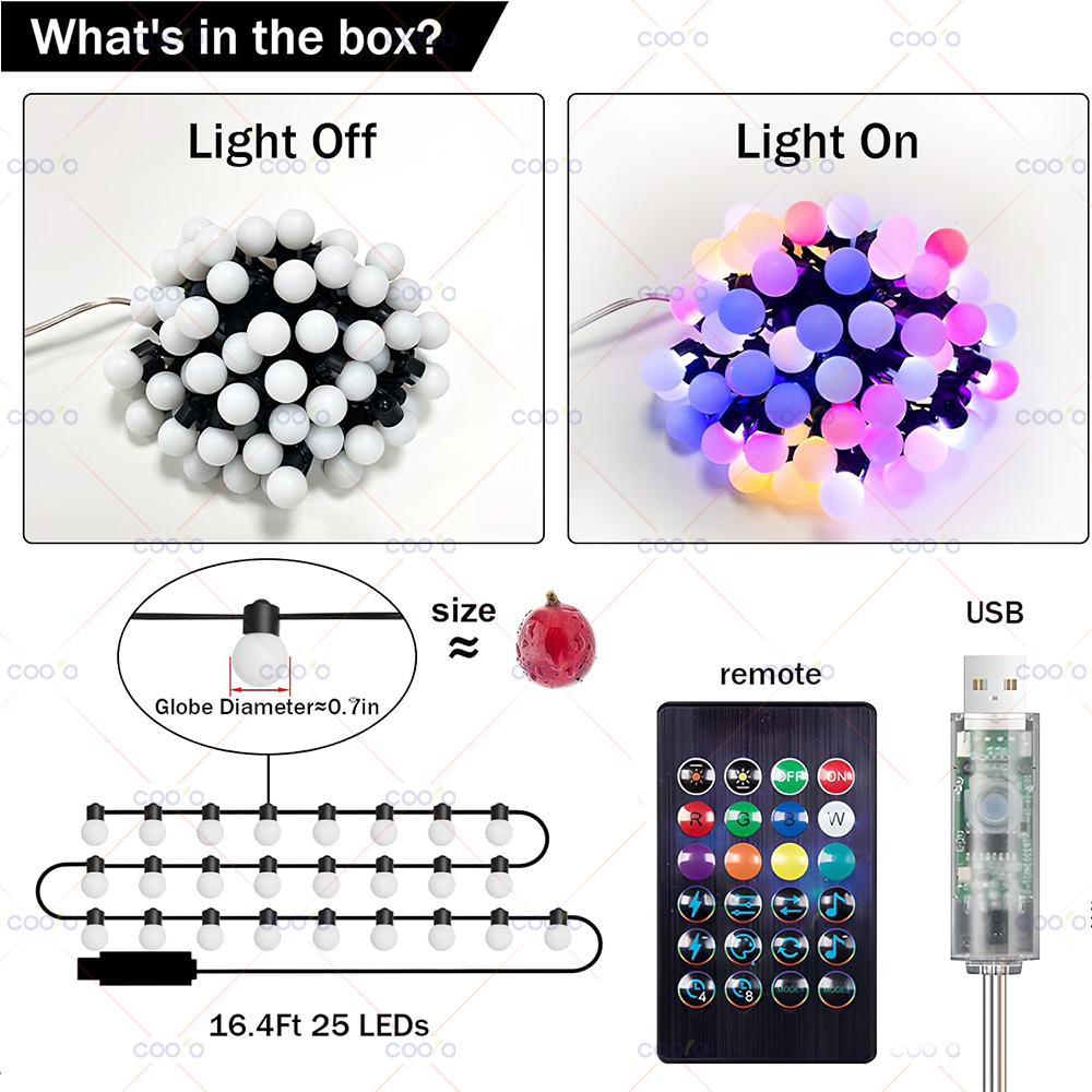 WS2812B RGB LED String Girlande Licht 10m 5m Smart IC APP Bluetooth Fernbedienung Lichterkette Dreamcolor Garten party Weihnachten Dekor