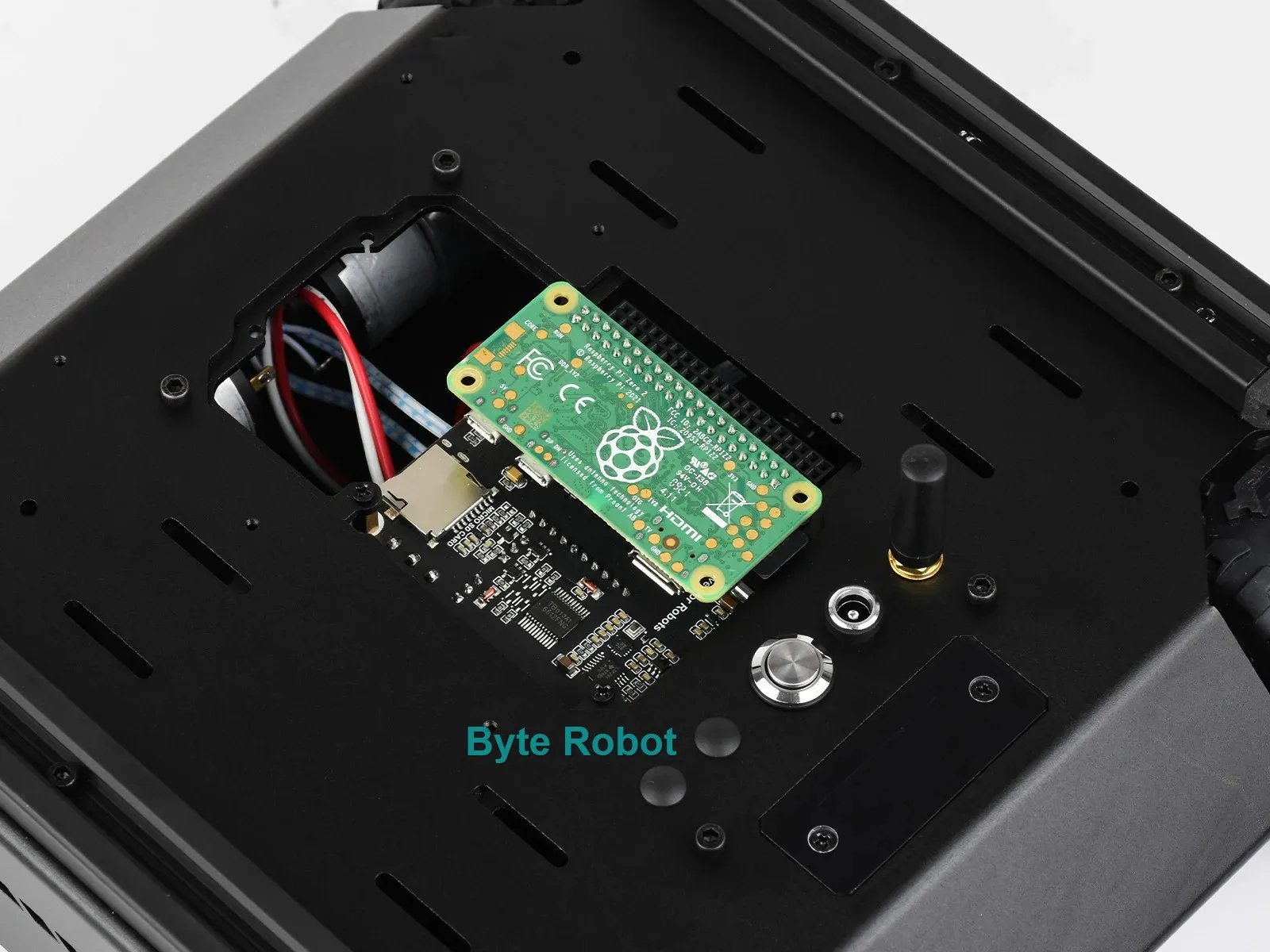 Coche Robot móvil 6WD, Flexible y extensible, UGV todoterreno 6x4 con rieles de extensión y tanque RC programable por ordenador esclavo ESP32