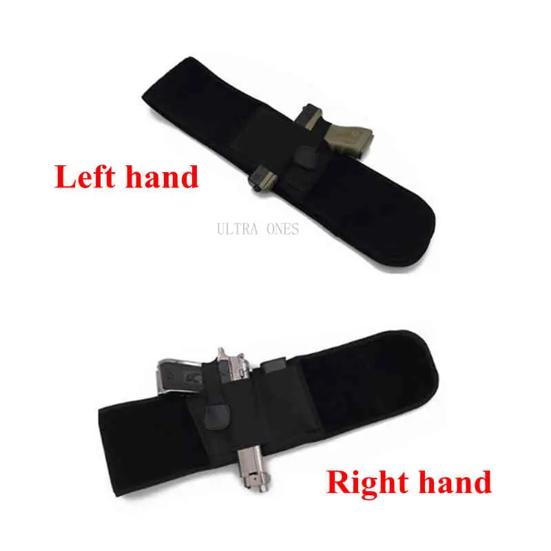 Étui de bande ventrale tactique dissimulé, porte-pistolet pour Smith et Wesson, garde-corps Glock 19 23 38 25 32 26 27