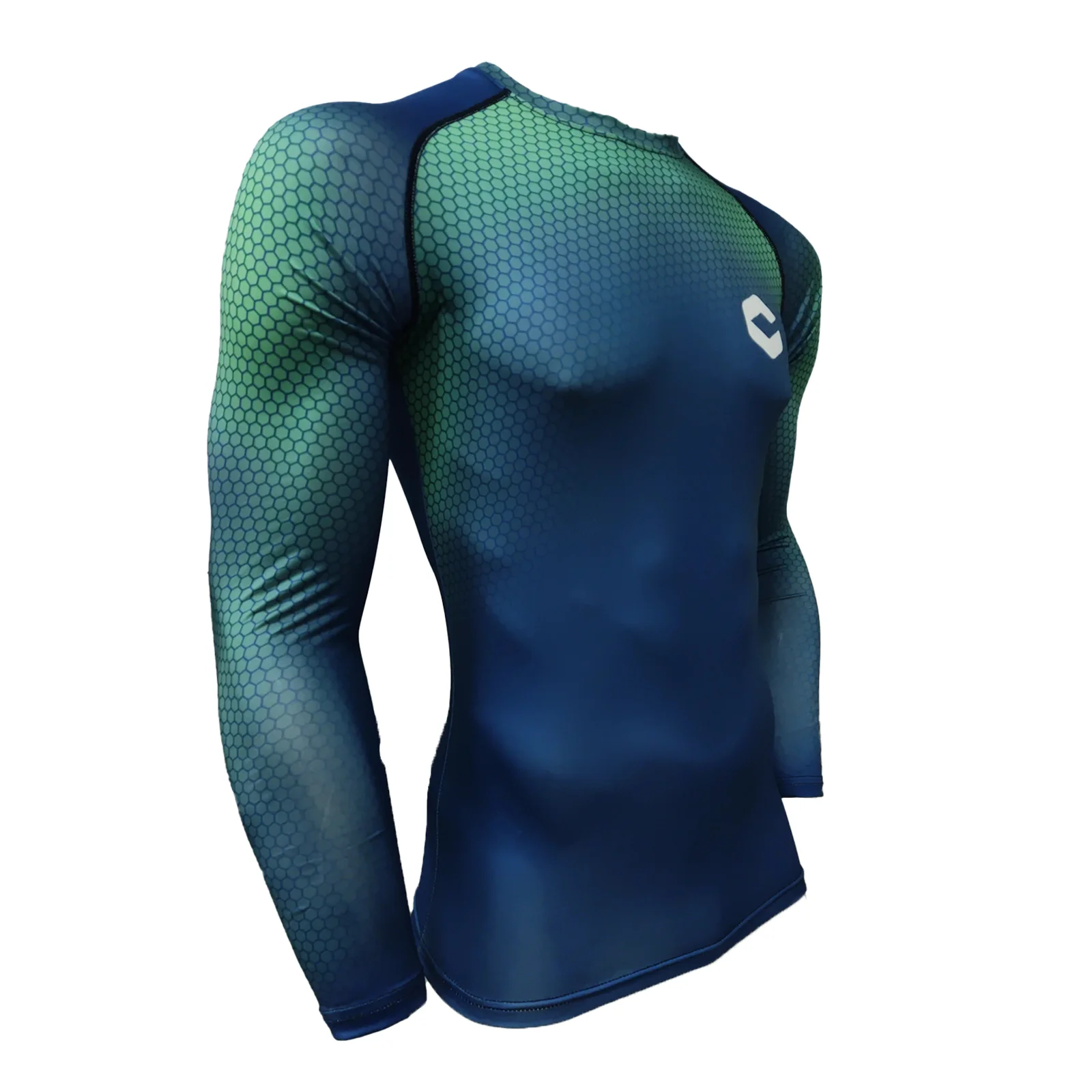 Cody Lundin メンズ 長袖シャツ UPF 50+ UV 保護 日焼け止め スウェットシャツ ハイキング ランニング ワークアウト 水泳 サーフ ラッシュガード用
