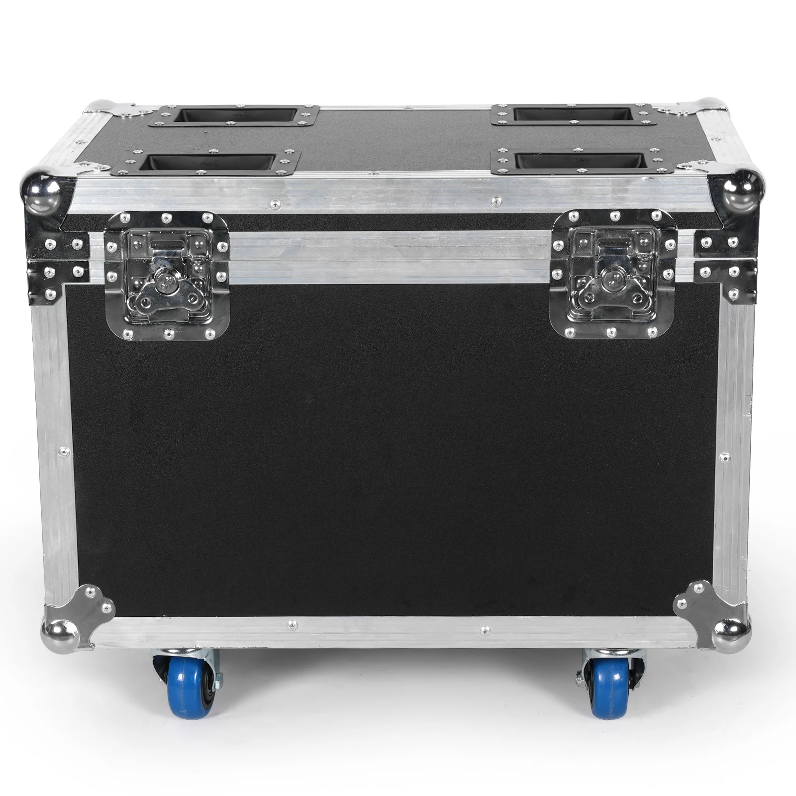 Fieryzeal Airline Case Heavy-duty Gator Case with Built in Wheels Handle for (2) 19x15W Moving Head Light Stage Light Flycase