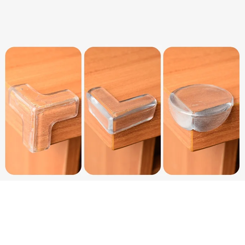 10 Chiếc An Toàn Cho Bé Silicone Bảo Vệ Bàn Góc Cạnh Vỏ Bảo Vệ Ổ Điện Trẻ Em Anticollision Vệ Binh