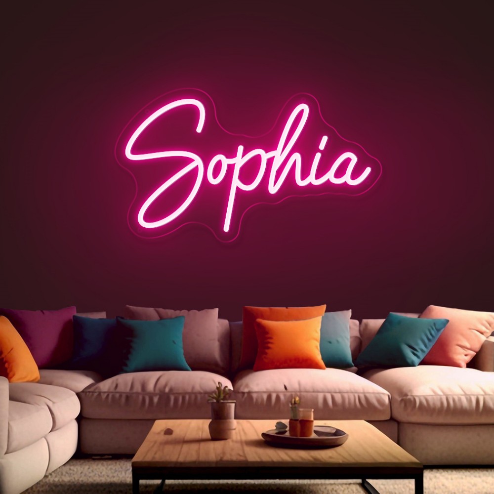 Custom Neon Led Sign Custom Name Neon Led Light Wedding Bedroom Decoration Personalized Neon Name Lights Party Room Wall Decor