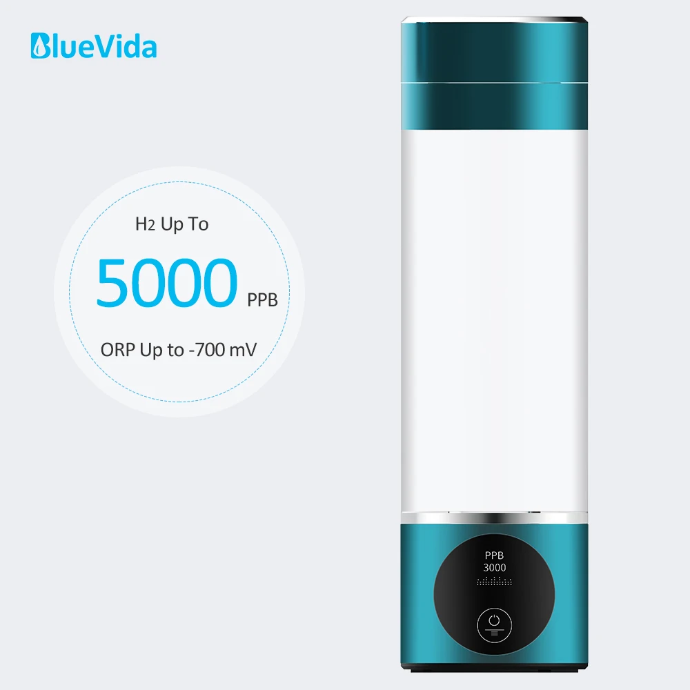 BlueVida ขวดกําเนิดน้ําบํารุงฟื้นฟูเปลี่ยนสีผมพร้อมเคลือบเงาผมในขั้นตอนเดียวสีผมติดทนนาน 2 เดือนลดการหลุดร่วงของเส้นผมปลอดภัยไร้สารไฮโดรเจนรุ่นล่าสุด DuPont SPE + PEM Nano Tech 3 ใช้การออกแบบแยกด้วยอุปกรณ์ H2 Inhale