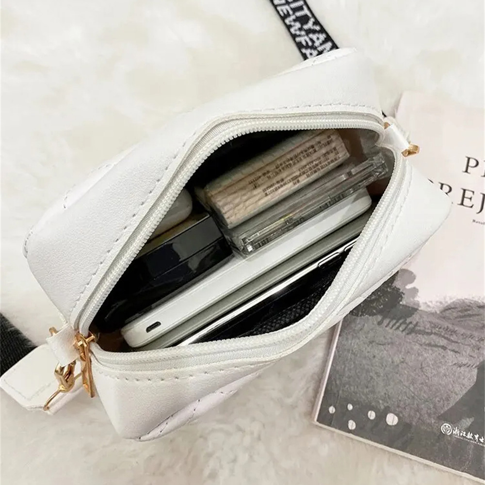 1 borsa a tracolla per donna Trend Lingge ricamo fotocamera borsa a tracolla femminile borse a tracolla da donna alla moda borse per donna