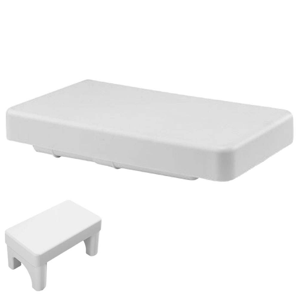 Tamborete para pés de banheiro para adultos Cocô Postura Step Squatting Potty dobrável