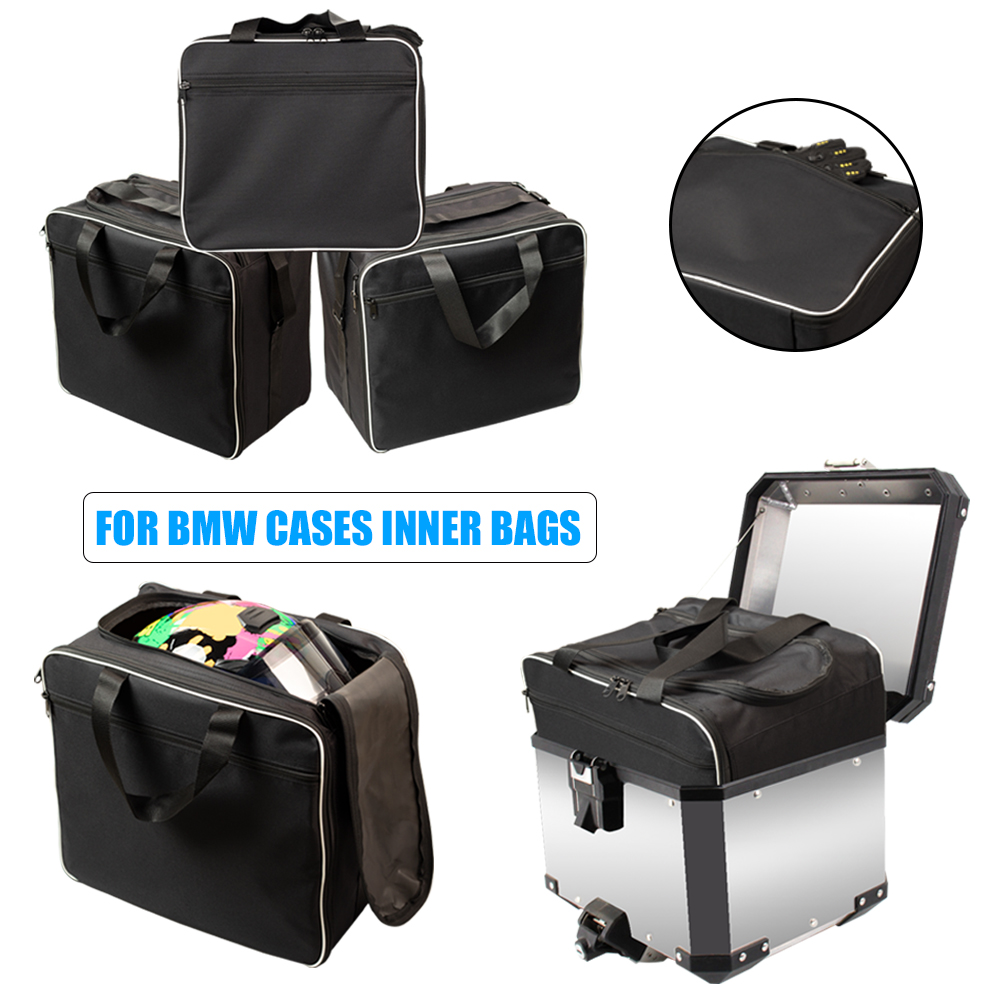 Motorrad Stamm Tasche Top Box Innere Tasche Abenteuer ADV Satteltasche PVC Gepäck Tasche Wasserdicht Für BMW R1200GS LC ADV R1250GS F800GS