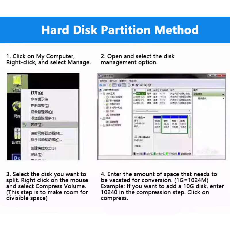 Desktop second-hand mechanical hard drive, original laptop 2.5-inch 160G 250G serial port SATA mechanical hard drive