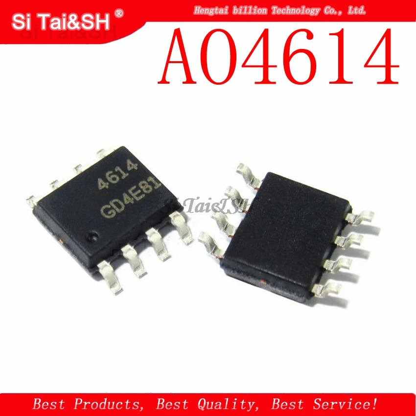 Si Tai&SH 10 шт./лот AO4614 4614 AO4614B Система данных