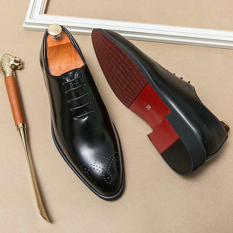 Luxus Herren Lederschuhe Hochwertige Herrenschuhe Mode Oxford Hochzeit Männer Kleid Lederschuhe 2024 Gentleman Büro Mann Schuh