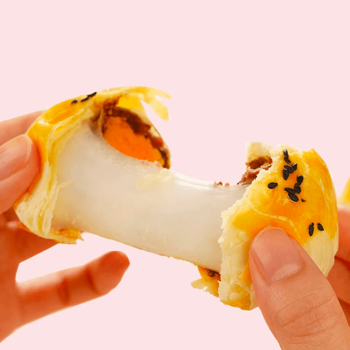 [2Packs 18Pieces]Egg Yolk Crisp Gift Box, Snow Maid Sandwich Pastry 360g*2Packs