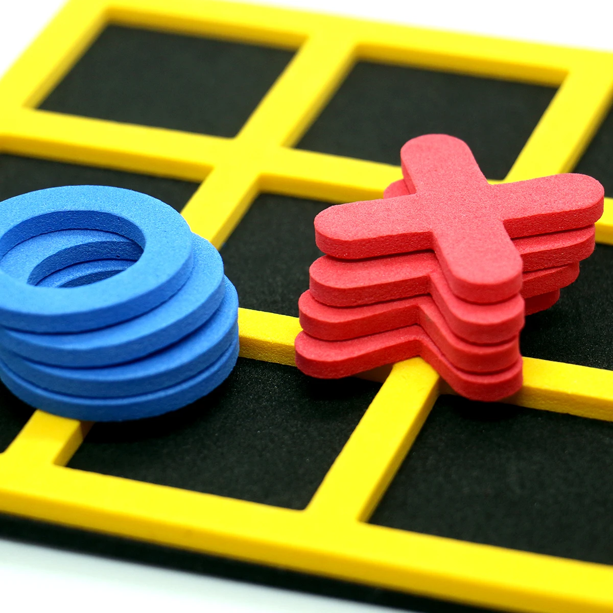 1 conjunto de espuma eva material macio tic tac toe jogo de tabuleiro de mesa