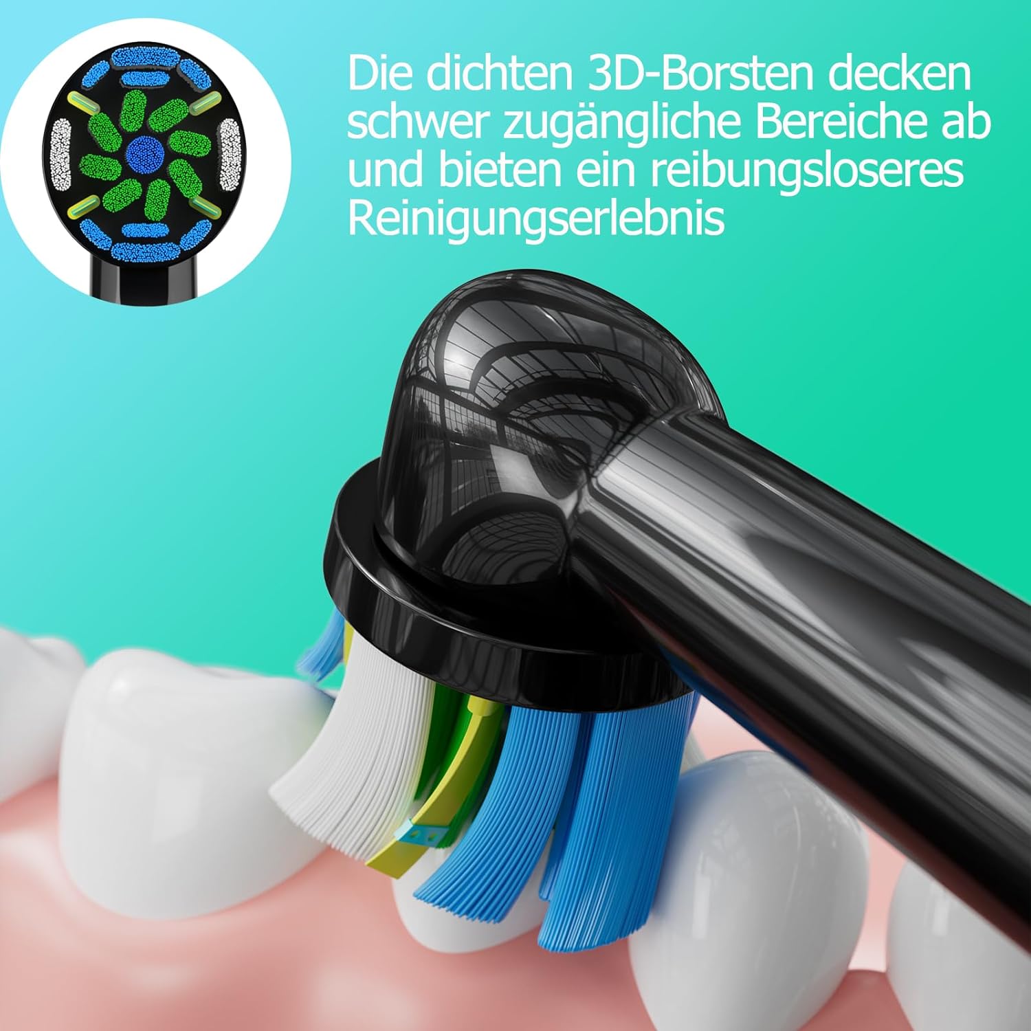 Совместимые Насадки Для Электрических Зубных Щеток Oral B, 8 Шт. — Сменные Щетки