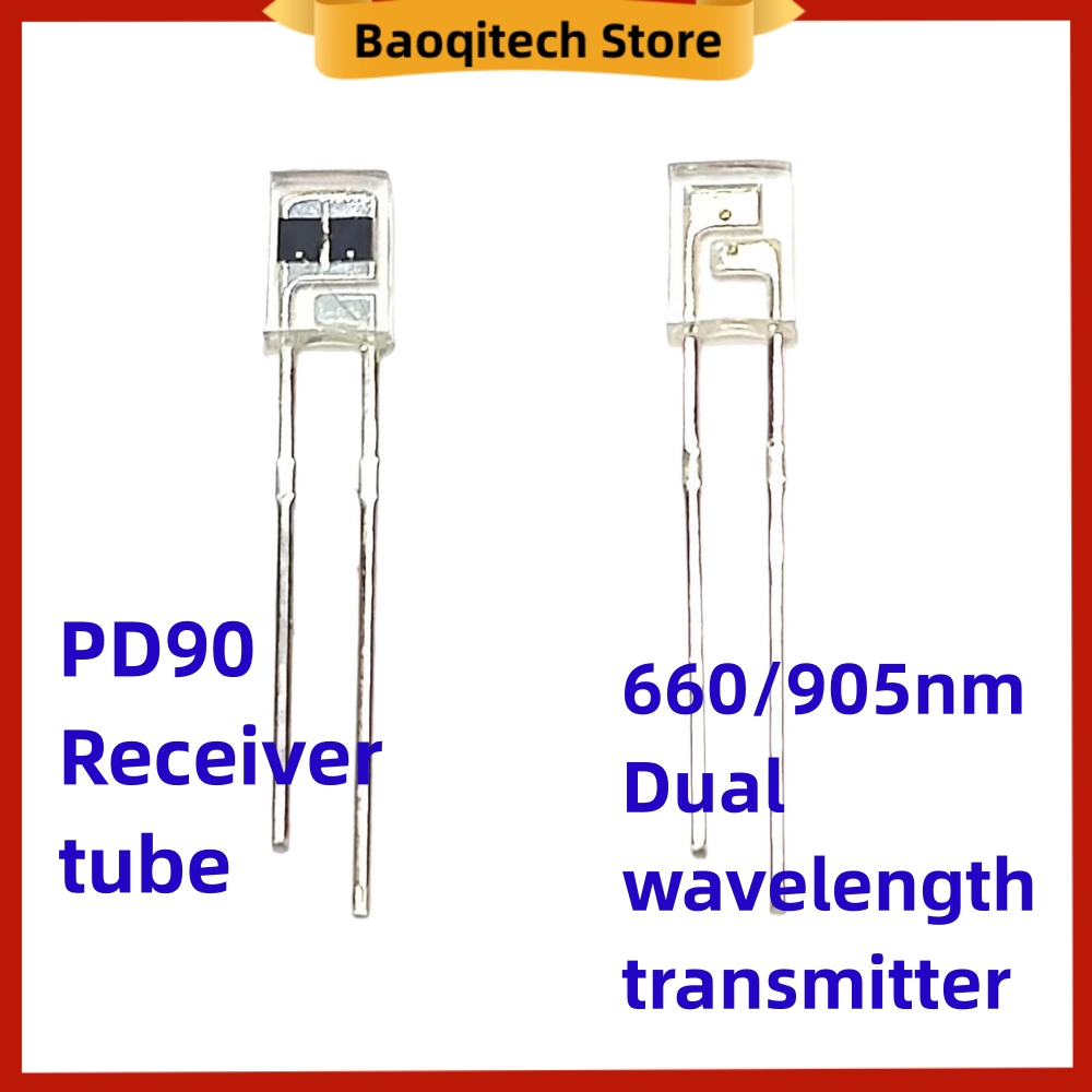 20 Paare pd90 Empfänger röhre 660/905nm Dual-Wellenlängen-Sender Bluts auer stoffs ensor Messgerät Infrarot diode