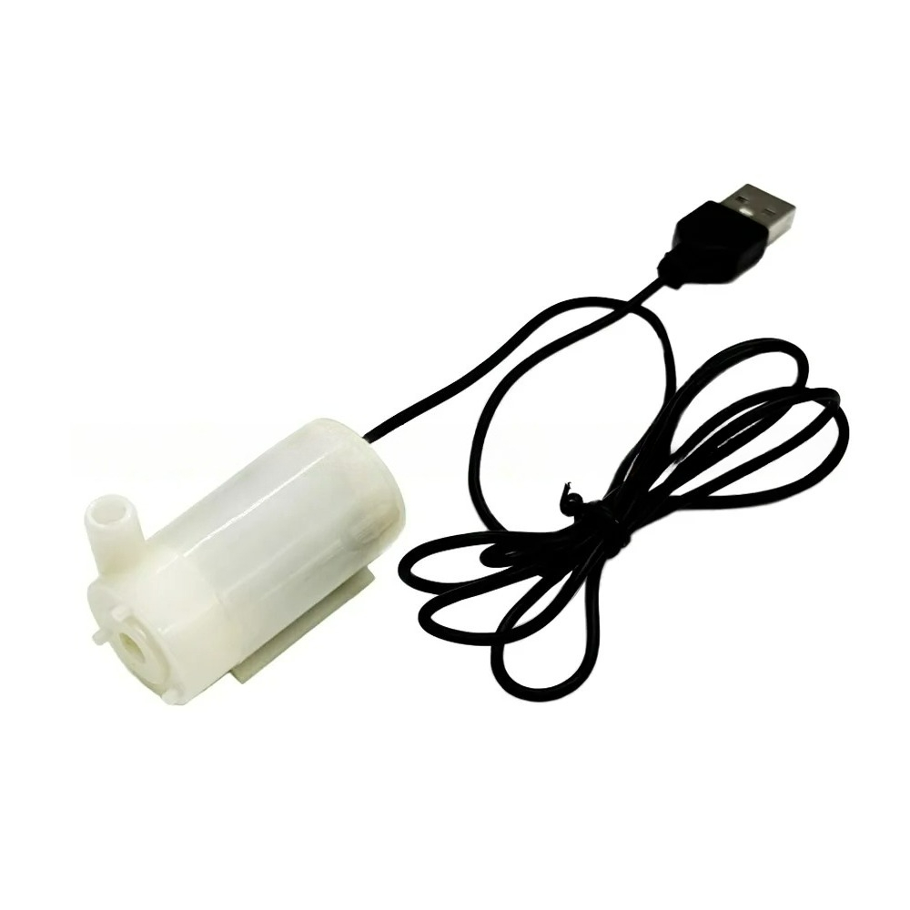 1pcs DC 3-5V USB Micro Dompelpompen Mini Geluidsarm Borstelloze Waterpomp voor Aquaria Aquarium vijver Fontein Hydrocultuur Tuin