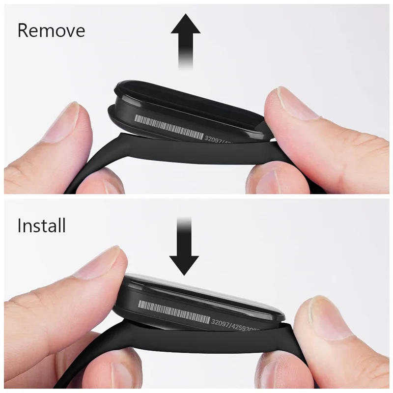 Pulseira de relógio para mi band 7 6 4 5 3 pulseira xiaomi mi band pulseira de silicone esporte substituição acessórios smartwatch