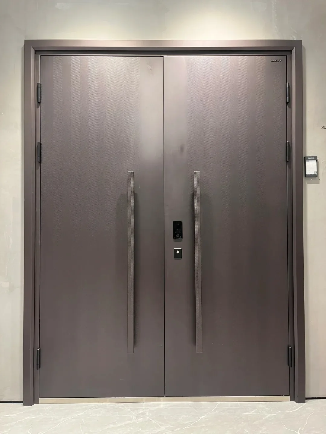 Porte principali per la casa Esterno di alta qualità Stile moderno Sicurezza Cancello principale Porta d'ingresso in alluminio Dimensioni personalizzate