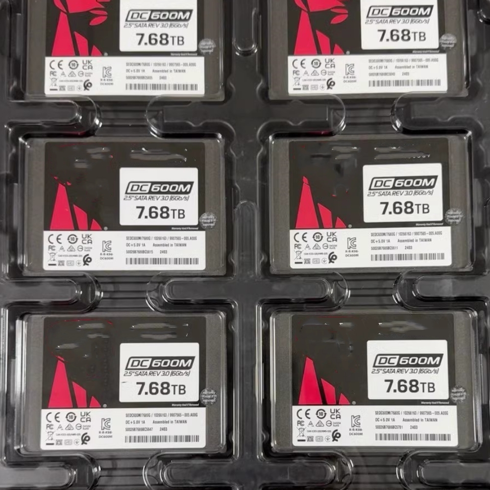 NEUES SSD DC600M 960 GB 1,92 T 3,84 T 7,68 T SATA 3 2,5 "6 Gbit/s FÜR Kingston SEDC600M Solid-State-Laufwerk in Enterprise-Grade