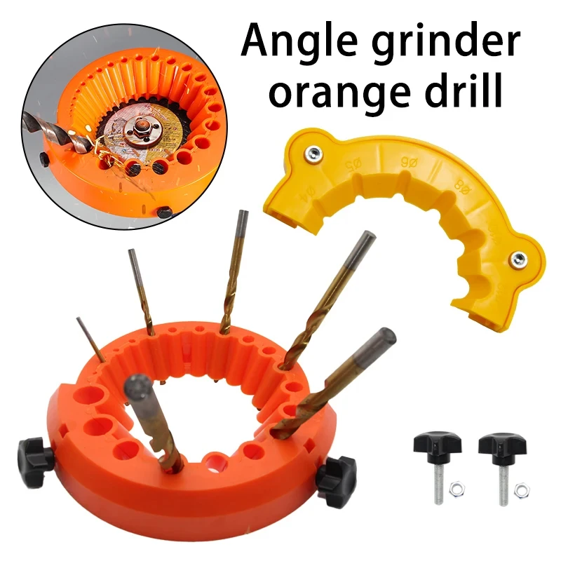 Multifunktionaler allgemeiner Scheibenbohrerschleifer, 2–13 mm Bohrer, Schleifen, Hilfshalterung, Typ 100/115, Winkelschleifer, Polierwerkzeug, Zugang