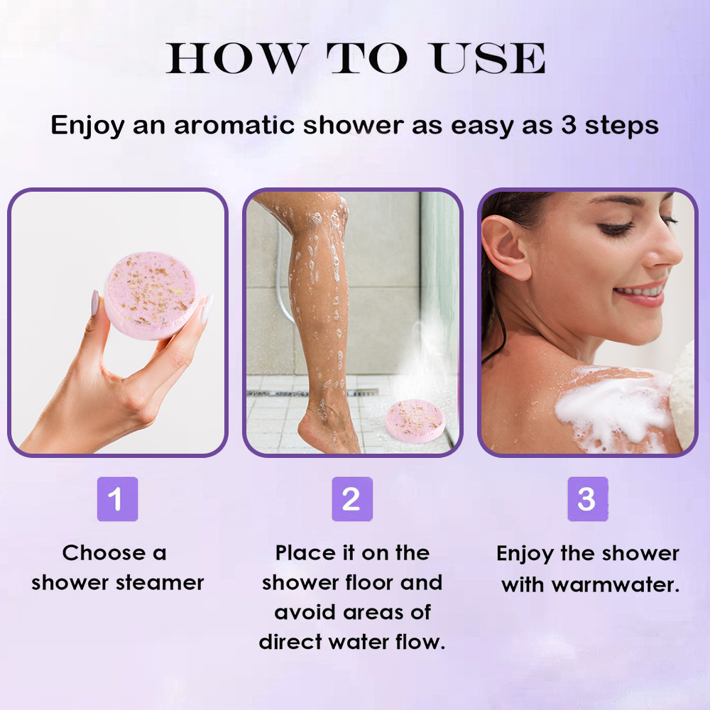 Vaporizador de chuveiro para aromaterapia - presentes de aniversário para mulheres, pacote com 12 bombas de chuveiro com óleos essenciais. Presentes para ela, Spa de Autocuidado