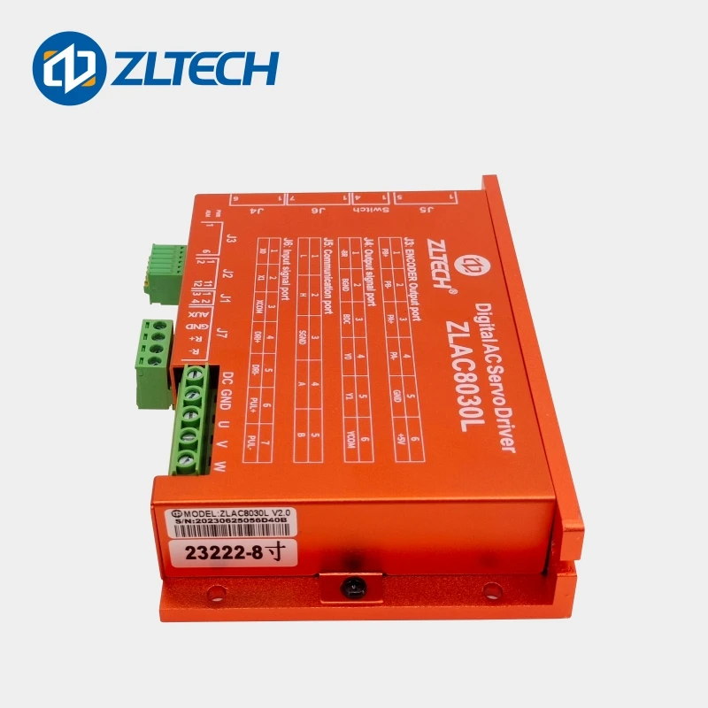 ZLTECH 3 Phase 24V-48V 30-60A 1000W CANOPEN RS485 Pulse Brushless DC Electric Hub Servo Motor Controller Driver For Patrol Robot